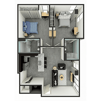 B4 Floor plan layout