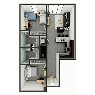 B1 Floor plan layout