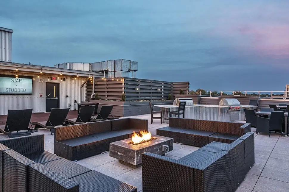 rooftop lounge