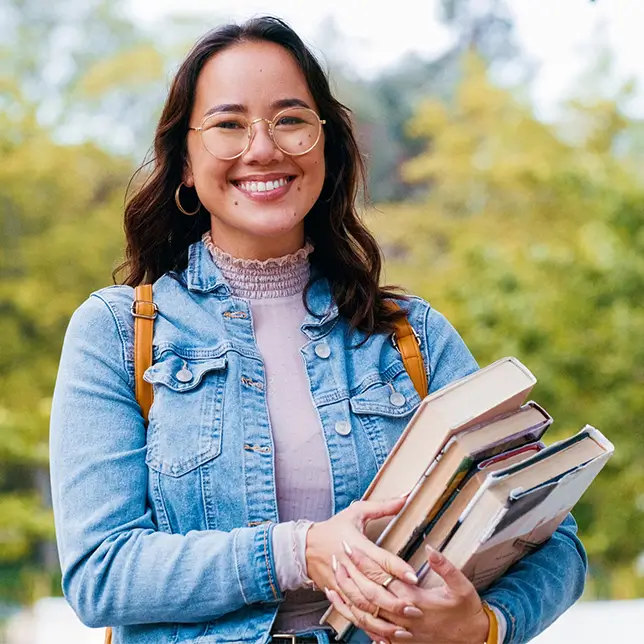 young college student