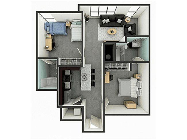 B2 floor plan