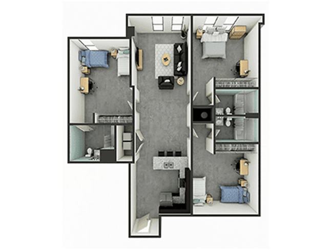 C2 ADA floor plan