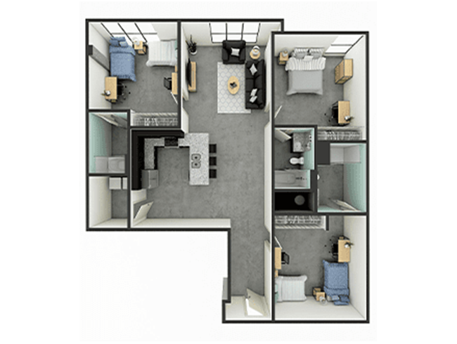 C4 floor plan